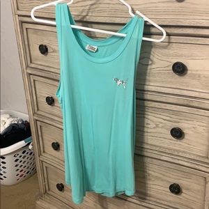 Turquoise PINK Tank